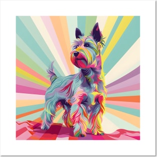 Scottish Terrier in 80's Posters and Art